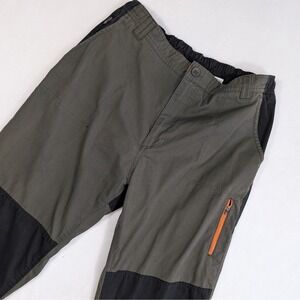 Bear Grylls by Craghoppers Mens Trouser Outdoor Hiking Pants Size 38 Green Black